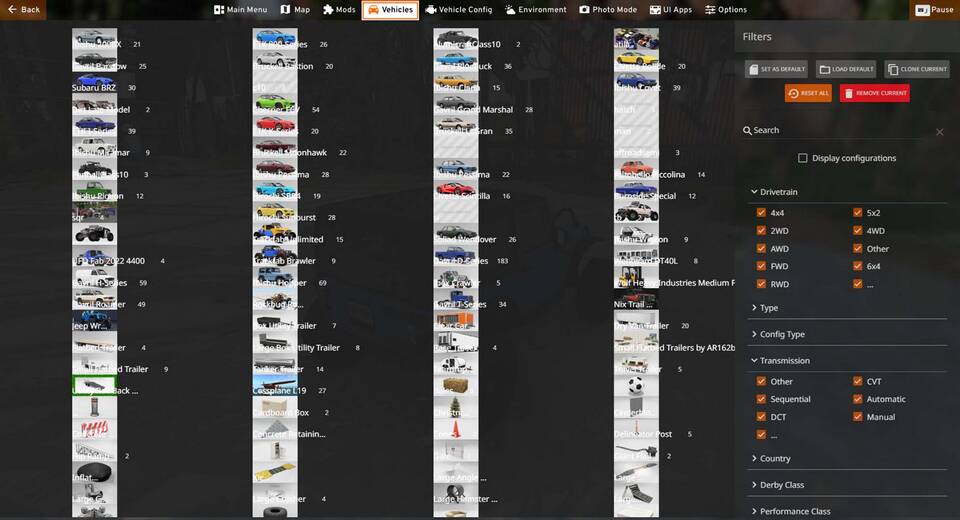 Как открыть редактор карт в BeamNG.drive