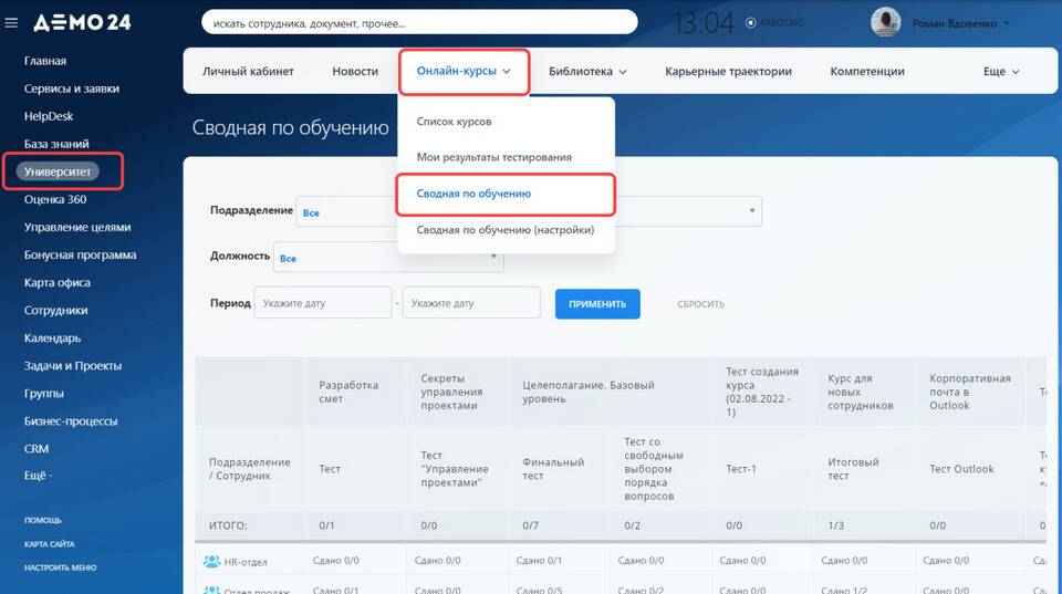 Как отображать проценты в сводной таблице