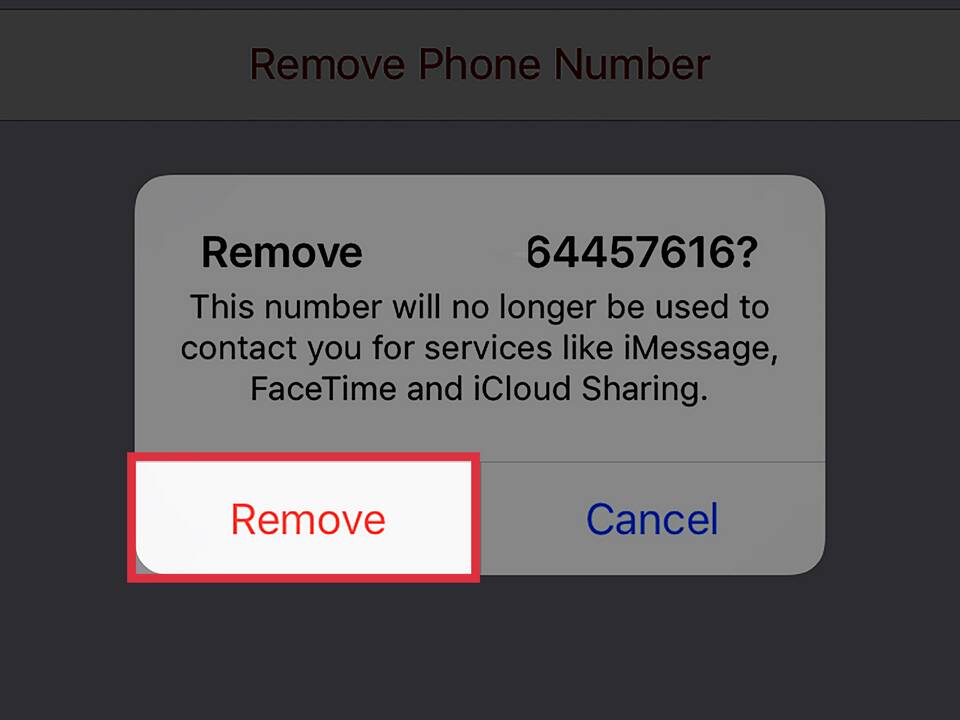 Как отвязать телефон от Apple ID
