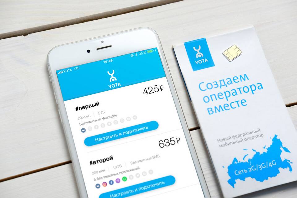 Тариф Йота безлимитный для телефона: цены и условия 2025