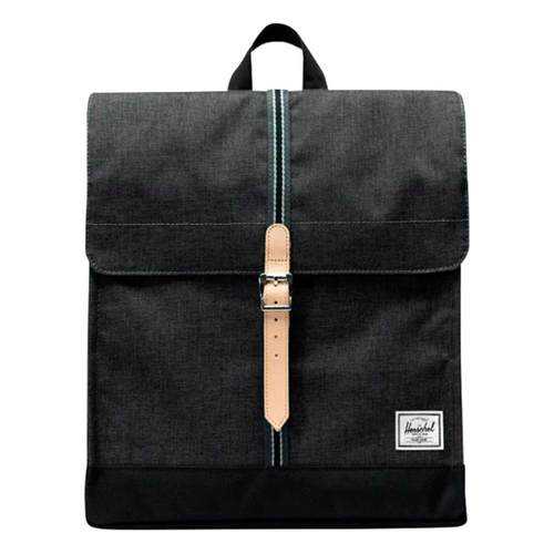 Рюкзак HERSCHEL City Mid-Volume Black Crosshatch/Black 10,5 л в Mango