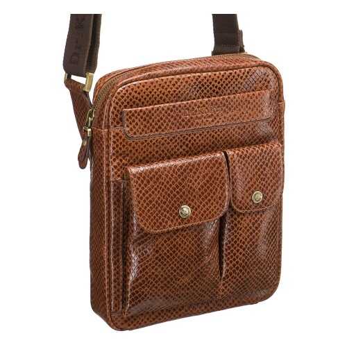 Сумка через плечо мужская Dr.Koffer M402511-191-09 коричневая в Mango