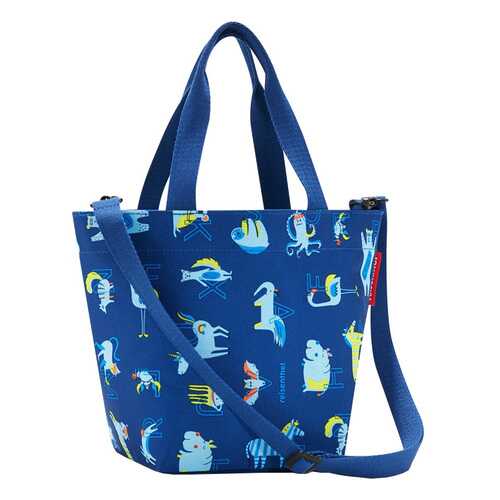 Сумка детская Shopper XS ABC friends blue в Mango