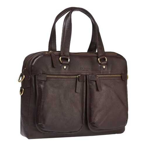 Сумка-папка для документов мужская Dr.Koffer B402321-246 коричневая в Mango