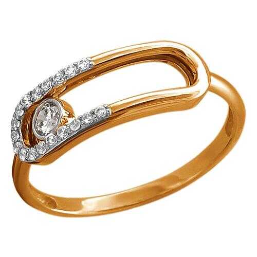 Кольцо женское Эстет 01К1113122Р р.18 в Mango