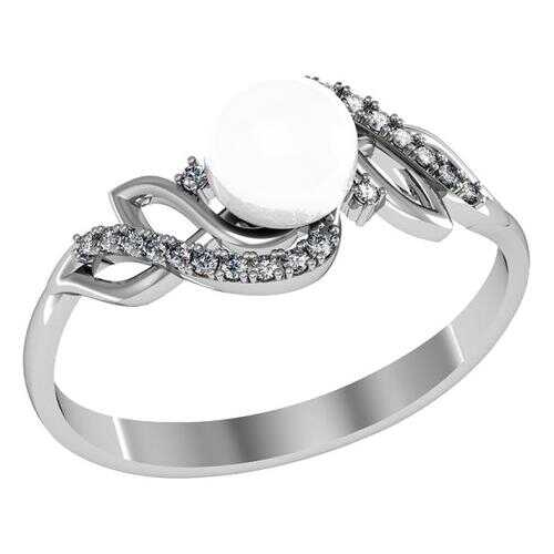 Кольцо женское ПРИВОЛЖСКИЙ ЮВЕЛИР 261487-FA11ZM07 р.19 в Mango