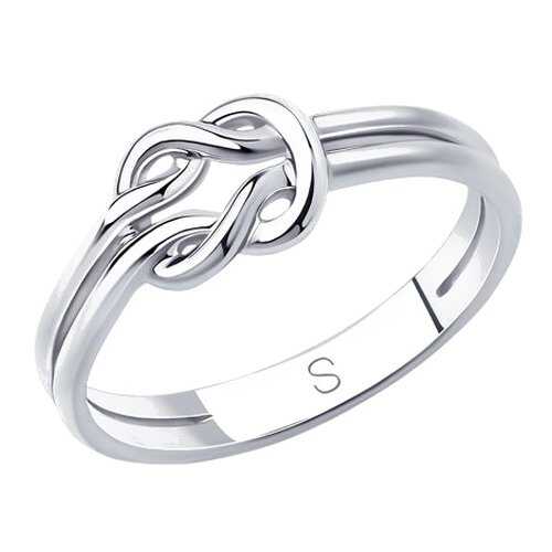 Кольцо женское SOKOLOV из серебра 94013099 р.18.5 в Mango