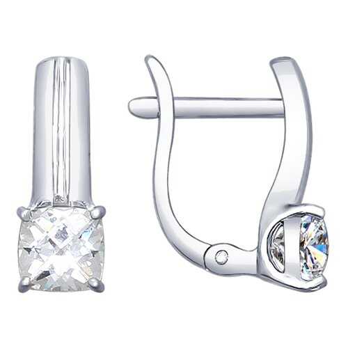 Серьги SOKOLOV из серебра со Swarovski Zirconia 89020057 в Mango