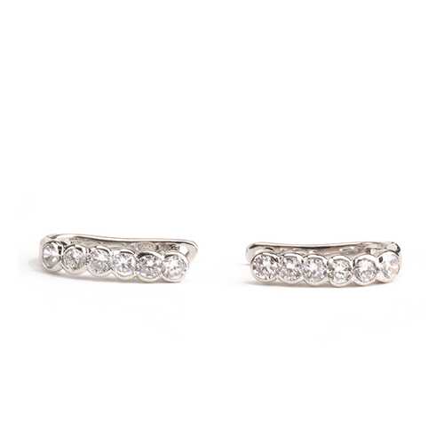 Серьги женские YOUKON OE 14851Е серебристые в Mango