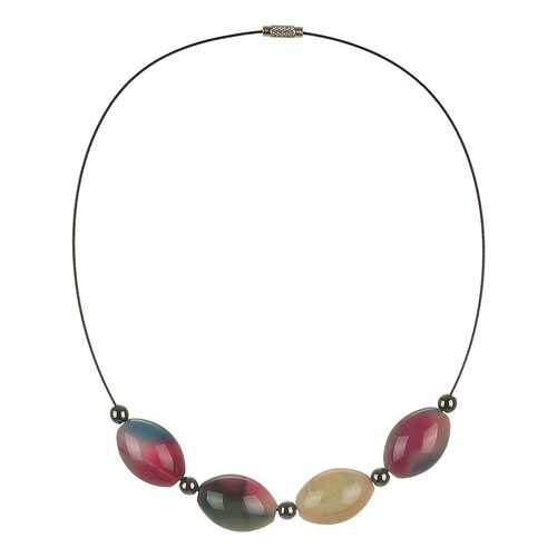 Бусы женские My-bijou 303-1431 фиолетовые/синие/серые в Mango