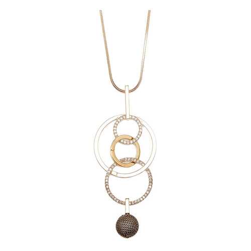 Колье женское Asavi Jewel NC811019 золотистое в Mango