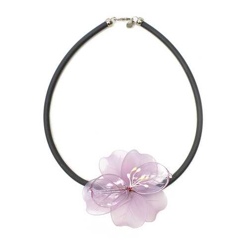 Колье женское Divetro 81662-9 фиолетовое в Mango