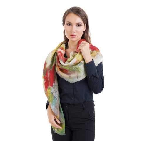 Палантин женский Le Motif Couture QY17-356 разноцветный в Mango
