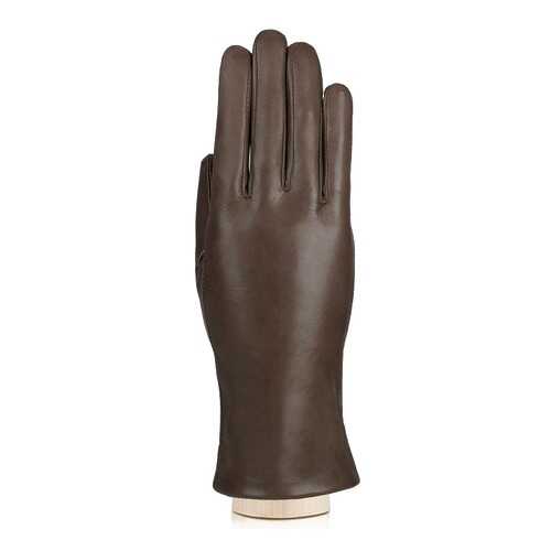 Перчатки женские Eleganzza IS0190 коричневые 6.5 в Mango