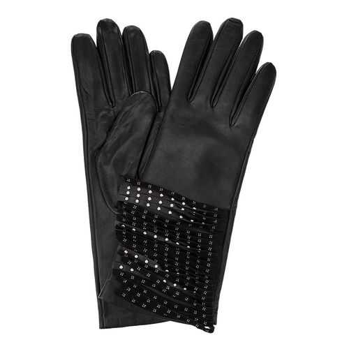 Перчатки женские Eleganzza IS966 черные 7 в Mango