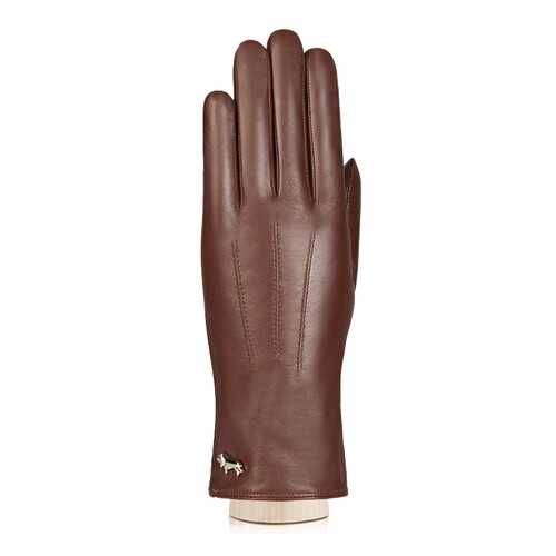 Перчатки женские Labbra LB-4607 коричневые 6 в Mango