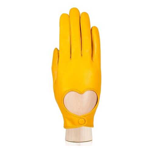 Перчатки женские Labbra LB-8440 желтые 7 в Mango