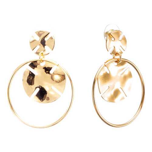 Серьги Corona Style B001E8062394 золотистые в Mango
