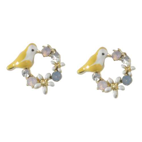 Серьги Corona style B005E1119083K025-YELLOW в Mango
