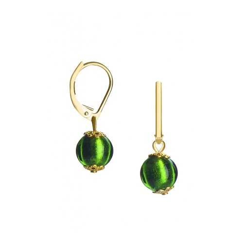 Серьги Perla Piccolo Oro 09030604 зеленые в Mango