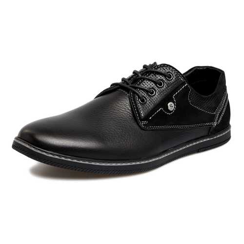 Полуботинки мужские Alessio Nesca 258060D0 черные 44 RU в Mango