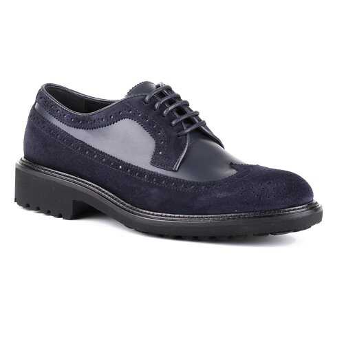 Полуботинки мужские GIAMPIERONICOLA 39603B синие 40 RU в Mango