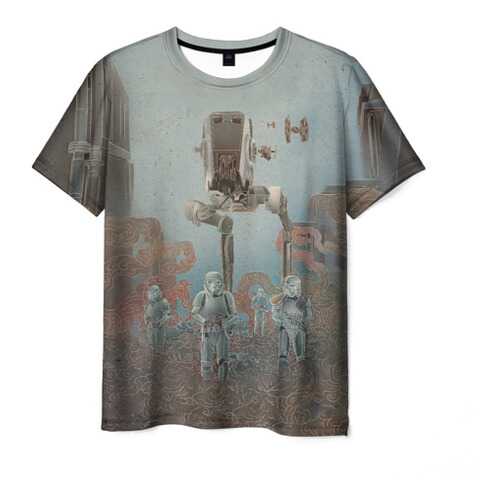 Футболка мужская ВсеМайки 1825691 разноцветная XXXL в Mango