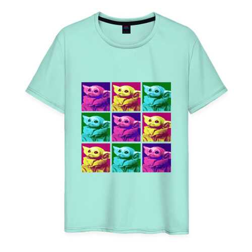 Футболка мужская ВсеМайки 2147271 зеленая XXL в Mango