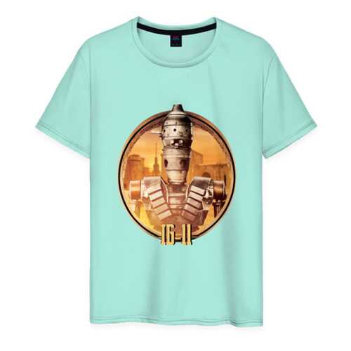 Футболка мужская ВсеМайки 2177795 зеленая XXL в Mango