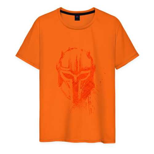 Футболка мужская ВсеМайки 2177845 оранжевая XXL в Mango