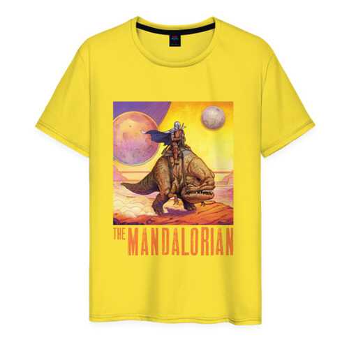 Футболка мужская ВсеМайки 2177863 желтая L в Mango