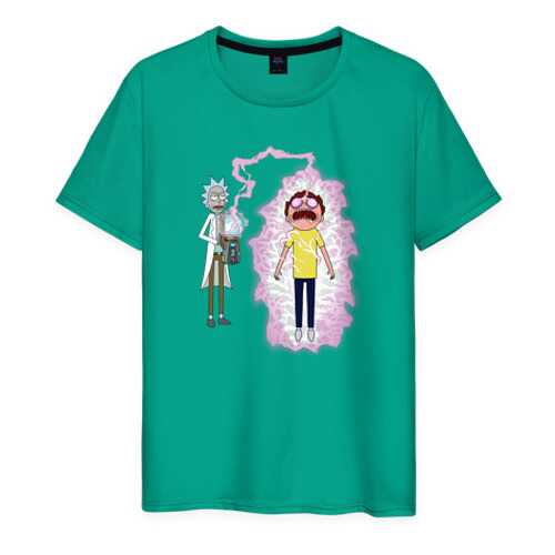 Футболка мужская ВсеМайки 2460797 зеленая XXXL в Mango