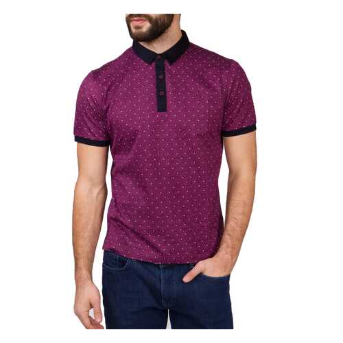 Поло мужское Kanzler 18S-PBW14SS-CT/50 фиолетовое M в Mango