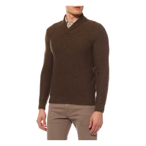 Поло мужское Mir cashmere YML16-008 коричневое L в Mango