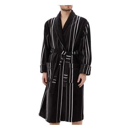 Халат махровый Мужской Luisa Moretti 6072 black черный S в Mango