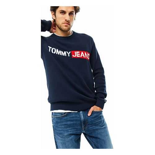 Джемпер мужской Tommy Jeans DM0DM08484 C87 синий M в Mango