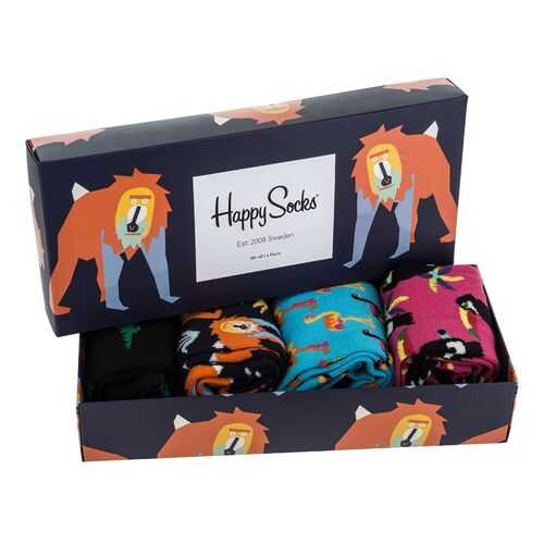 Набор носков мужских Happy Socks XANI09 голубых 36-40 EU в Mango