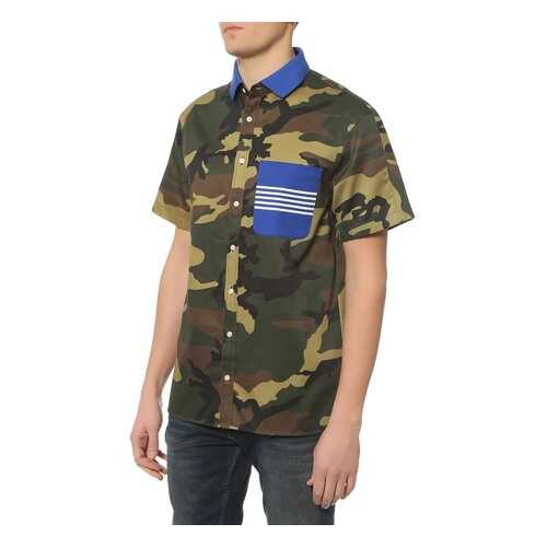 Рубашка мужская Tommy Hilfiger MW0MW06280 902 зеленая L в Mango