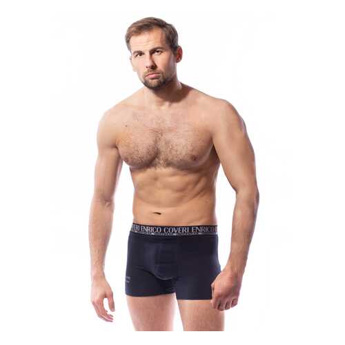 Трусы боксеры мужские Enrico Coveri синие M в Mango