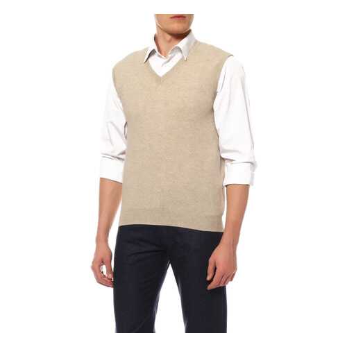Жилет мужской Mir cashmere 3-16-003WE бежевый L в Mango