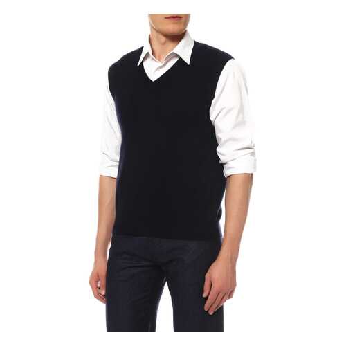 Жилет мужской Mir cashmere 3-16-003WE синий XL в Mango