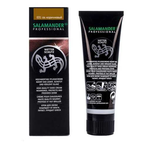 Крем для гладкой кожи Salamander Professional Wetter Schutz светло-коричневый 75 мл в Mango