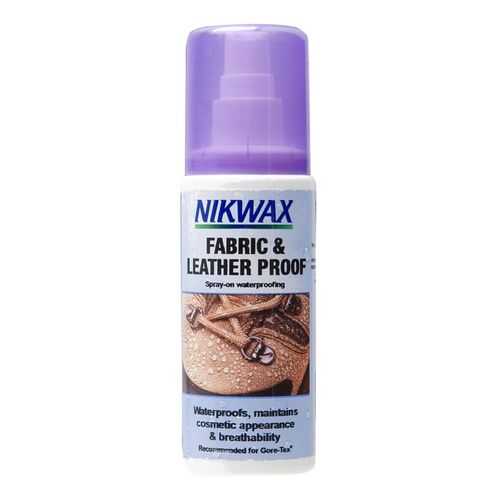 Водоотталкивающая пропитка для обуви Nikwax Fabrick & Leather Spray 125мл в Mango