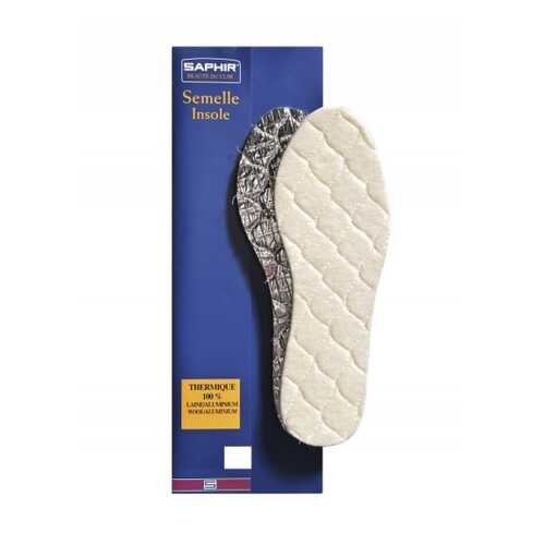 Стельки для обуви из шерсти Saphir Semelle Insole Thermique 100% Laine Aluminium р.36 в Mango