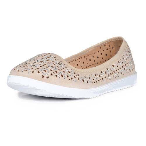 Балетки женские T.Taccardi ZS188-1K бежевые 39 RU в Mango