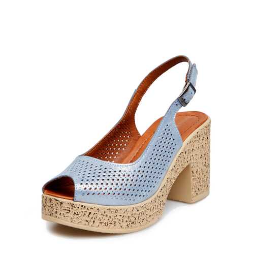 Босоножки женские Alessio Nesca 018066J0 голубые 38 RU в Mango