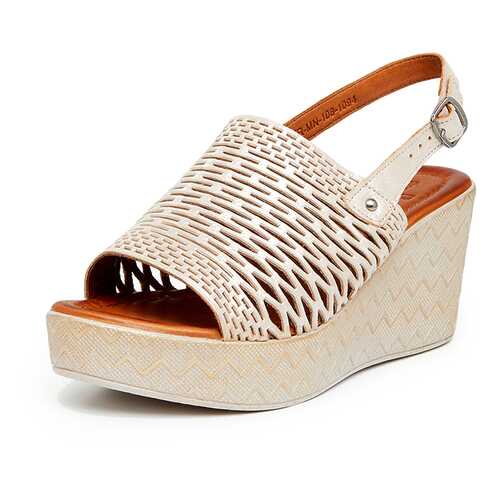 Босоножки женские Pierre Cardin TR-MN-108-1094 бежевые 38 RU в Mango