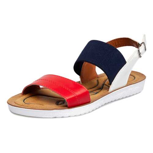 Босоножки женские T.Taccardi 01906060 синие/красные 37 RU в Mango