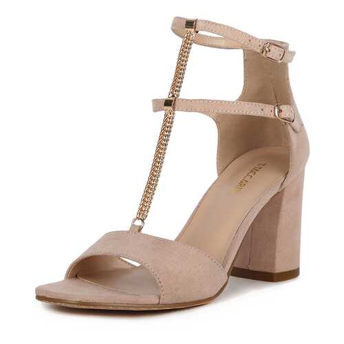 Босоножки женские T.Taccardi K0498PT-8A бежевые 38 RU в Mango
