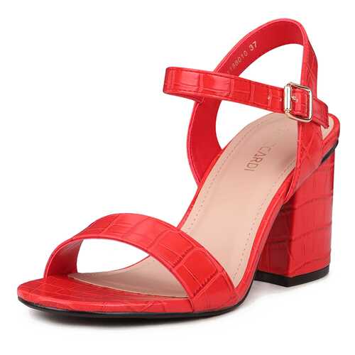 Босоножки женские T.Taccardi ZD20S-3A красные 40 RU в Mango